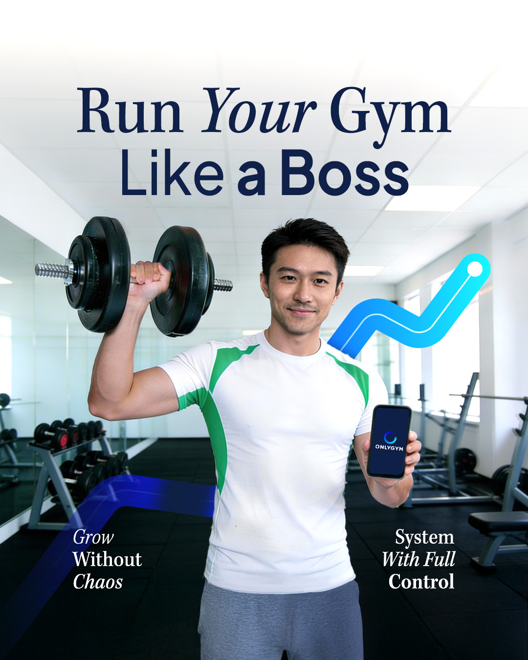 Happy business owner 